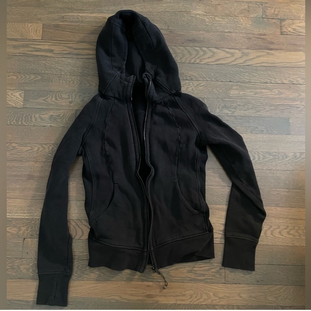 Lululemon Scuba Full Zip Hoodie Black